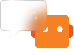 Ícono de Robot con chat